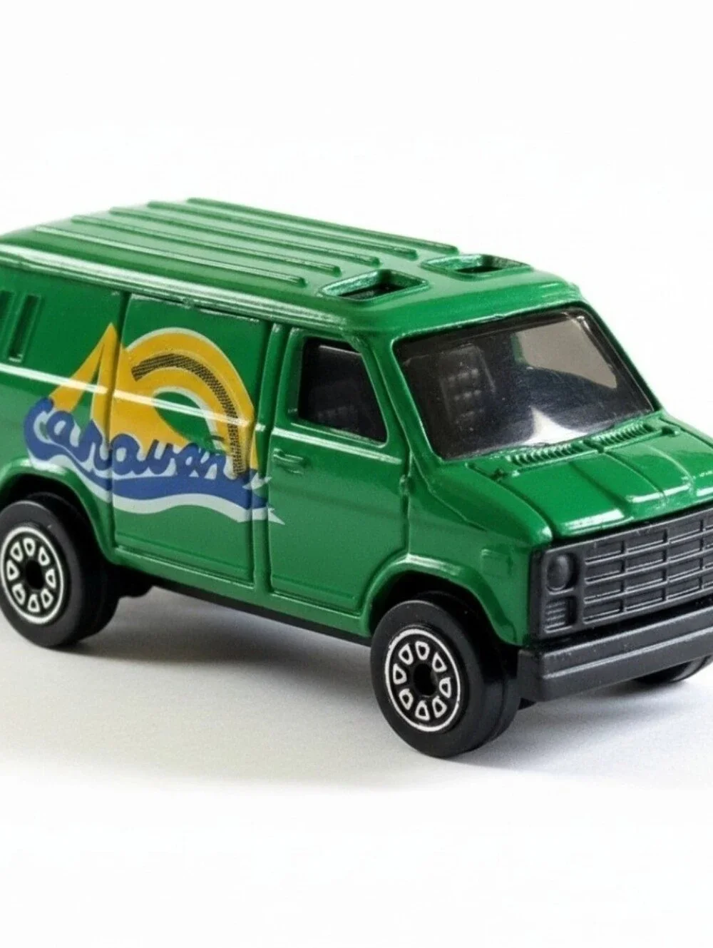 Kidco Ford Econoline Off-Road Van Late-1970s E-Series Green Die-Cast 1:64 Toy. T